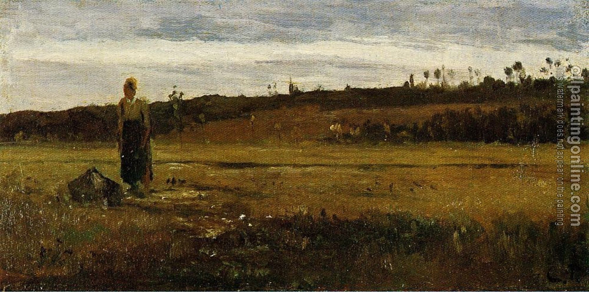 Pissarro, Camille - Landscape at Le Varenne-Saint-Hilaire